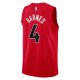 Youth Toronto Raptors Scottie Barnes Nike Red Swingman Jersey - Icon Edition