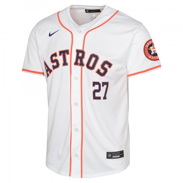 Youth Houston Astros Jose Altuve Nike White Home Limited Player Jersey