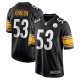 Men's Pittsburgh Steelers Kyron Johnson Nike  Black  Game Jersey