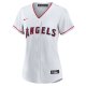 Women's Los Angeles Angels Nike White Home Blank Replica Jersey