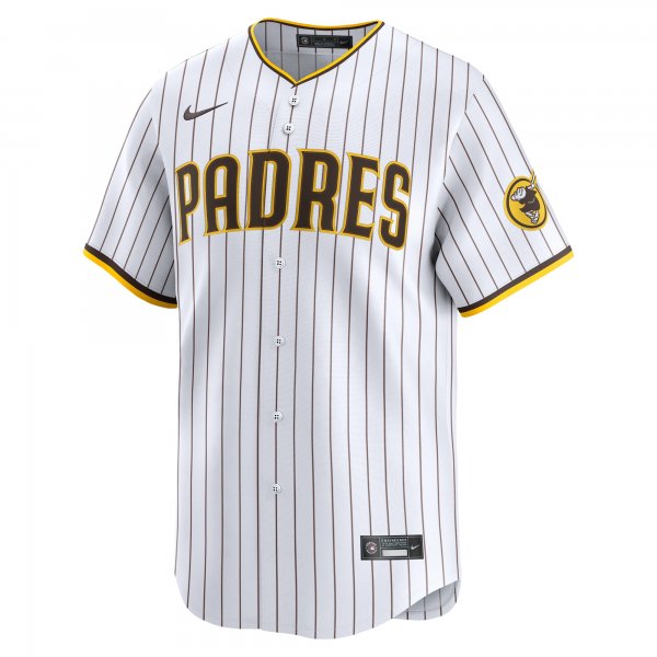 Men's San Diego Padres Michael King Nike White Home Limited Player Jersey