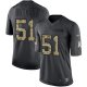 Nike Chicago Bears #51 Dick Butkus Black Men's Stitched NFL Limited 2016 Salute to Service Jersey