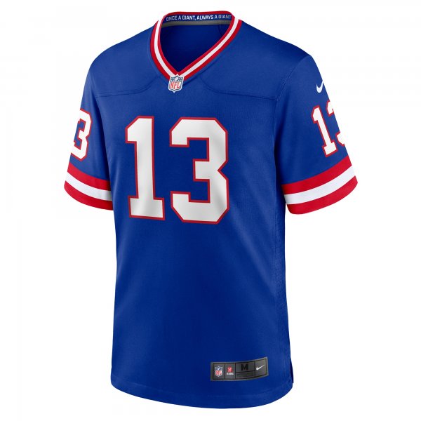 Men's New York Giants Jalin Hyatt Nike  Royal Team Game Jersey