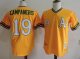 Mitchell And Ness Oakland Athletics #19 Bert Campaneris Yellow Throwback Stitched MLB Jersey