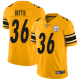 Pittsburgh Steelers #36 Jerome Bettis Gold Men's Stitched NFL Limited Inverted Legend Jersey