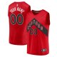 Men's Toronto Raptors Fanatics Red Fast Break Replica Custom Jersey - Icon Edition