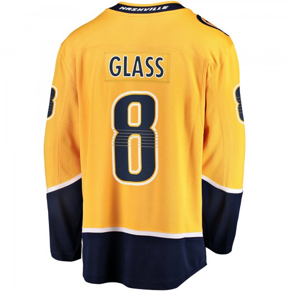 Men's Nashville Predators Cody Glass Fanatics Gold Home Breakaway Player Jersey