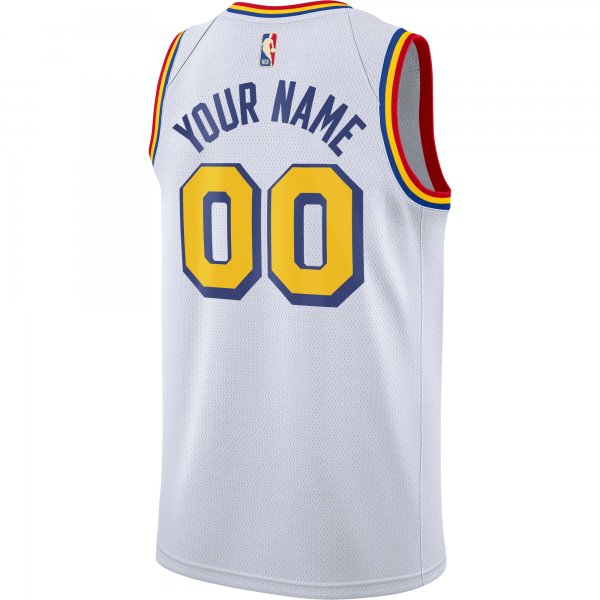 Unisex Golden State Warriors  Nike White 2019/20 Custom Swingman Jersey - Classic