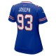 Women's Buffalo Bills Linval Joseph Nike  Royal  Game Jersey