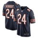 Men's Chicago Bears Khalil Herbert Nike Navy Game Jersey