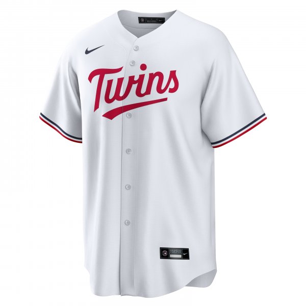 Men's Minnesota Twins Pablo LÃÂ³pez Nike White Home  Replica Player Jersey