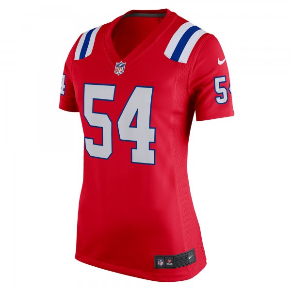 Women's New England Patriots Tedy Bruschi Nike Red Retired Game Jersey