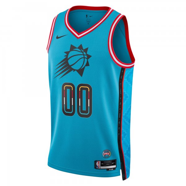 Unisex Phoenix Suns Nike Turquoise 2022/23 Swingman Custom Jersey - City Edition