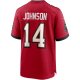 Men's Tampa Bay Buccaneers Brad Johnson Nike Red Game Retired Player Jersey