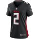 Women's Atlanta Falcons Matt Ryan Nike Black Player Game Jersey