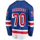 Men's New York Rangers Louis Domingue Fanatics Blue Home Breakaway Jersey