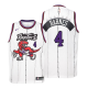 Youth Toronto Raptors #4 Scottie Barnes Classic Edition 2021 White Jersey