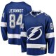 Men's Tampa Bay Lightning Tanner Jeannot Fanatics Blue Home Breakaway Jersey