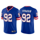 Men's Nike NFL New York Giants Michael Strahan 2022 Classic Vapor Limited Retired Player Jersey - Royal