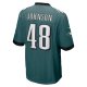 Men's Philadelphia Eagles Patrick Johnson Nike Midnight Green Game Player Jersey