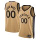 Unisex Toronto Raptors  Nike Gold 2023/24 Custom Swingman Jersey - City Edition