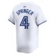 Men's Toronto Blue Jays George Springer Nike White Home Limited Player Jersey