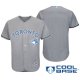 Toronto Blue Jays Gray Majestic 2016 Father's Day Cool Base Jersey