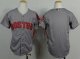 Boston Red Sox Blank Grey Cool Base Stitched Youth MLB Jersey