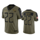 Tennessee Titans Derrick Henry Olive 2021 Salute To Service Limited Men's NFL Jersey