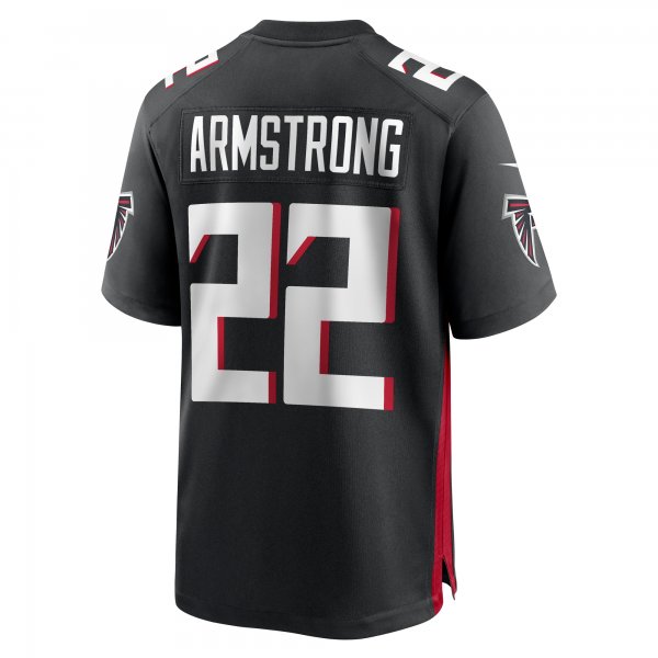 Men's Atlanta Falcons Cornell Armstrong Nike  Black Team Game Jersey