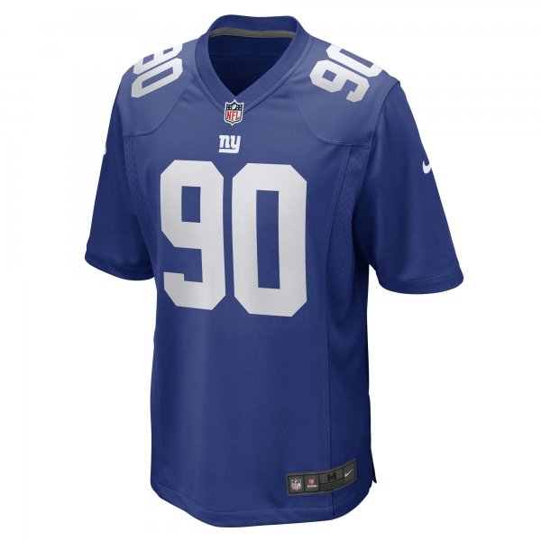 Men's New York Giants Ryder Anderson Nike Royal Game Player Jersey