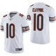 Men's Chicago Bears #10 Chase Claypool White Vapor Limited NFLJersey