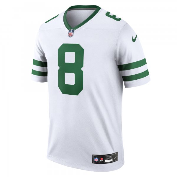 Men's New York Jets Aaron Rodgers Nike Legacy White Legend Player Jersey