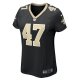 Women's New Orleans Saints Terrell Lewis Nike  Black  Game Jersey