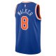 Unisex New York Knicks Kemba Walker Nike Blue Swingman Jersey - Icon Edition