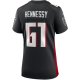 Women's Atlanta Falcons Matt Hennessy Nike Black Game Jersey