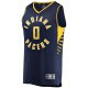 Youth Indiana Pacers Tyrese Haliburton Fanatics Navy 2021/22 Fast Break Replica Jersey - Icon Edition