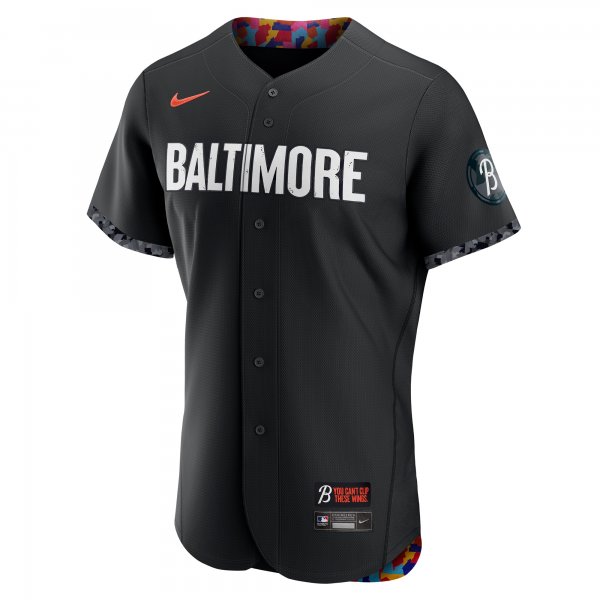 Men's Baltimore Orioles Jackson Holliday Nike Black City Connect Player Jersey