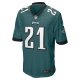 Men's Philadelphia Eagles Sydney Brown Nike Midnight Green Team Game Jersey