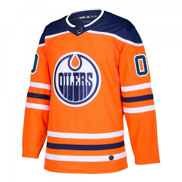 Men's Edmonton Oilers adidas Orange Custom Jersey