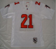 Mitchell And Ness Atlanta Falcons #21 Deion Sanders White Throwback Stitched NFL Jersey