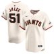 Men's San Francisco Giants #51 Jung Hoo Lee Nike Cream Home Replica Cool Base Jersey