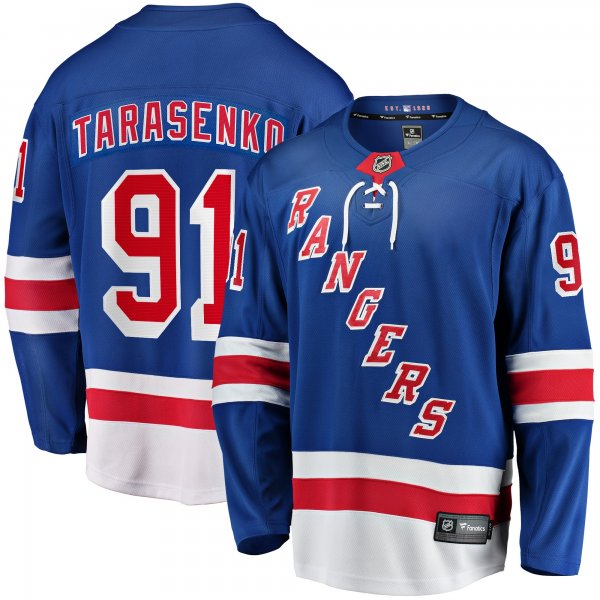 Men's New York Rangers Vladimir Tarasenko Fanatics Royal Premier Breakaway Player Jersey