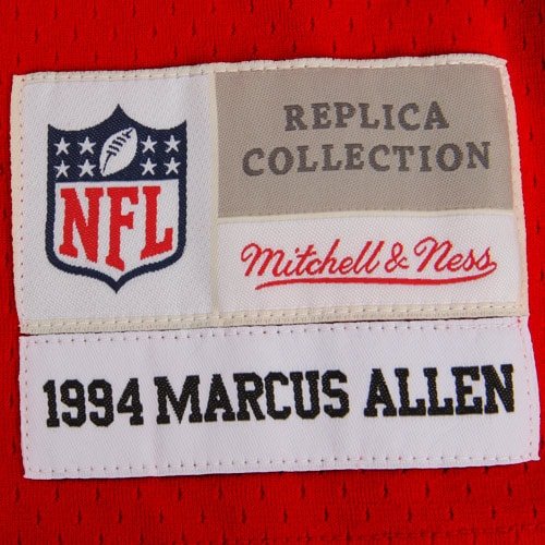 Men's Kansas City Chiefs Marcus Allen Mitchell & Ness Red 1994 Retired Player Legacy Replica Jersey