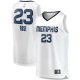 Youth Memphis Grizzlies Derrick Rose Fanatics White Fast Break Player Jersey - Association Edition