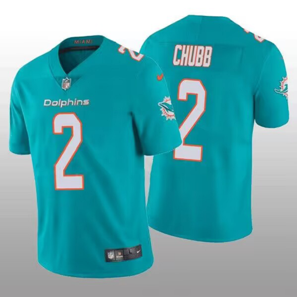 Youth Miami Dolphins #2 Bradley Chubb 2022 Aqua Vapor Untouchable Limited Stitched NFL Jersey