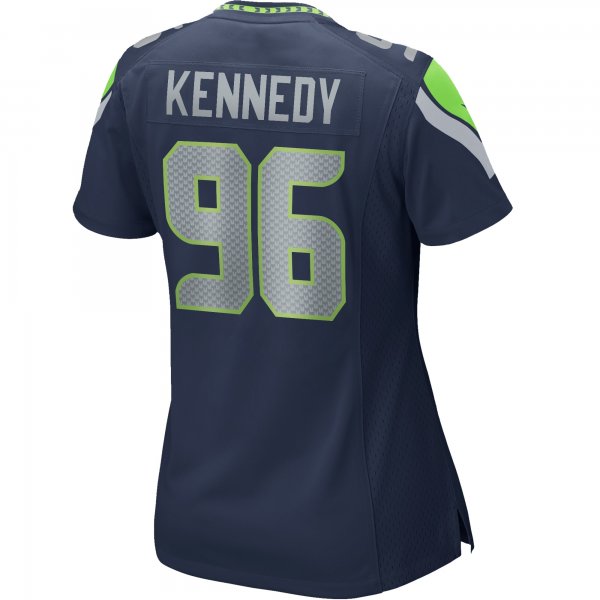 Women's Seattle Seahawks Cortez Kennedy Nike College Navy Game Retired Player Jersey