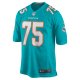 Men's Miami Dolphins Jack Driscoll Nike  Aqua Team Game Jersey