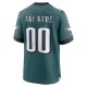 Men's Philadelphia Eagles Nike Midnight Green Custom Game Jersey