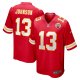 Men's Kansas City Chiefs Nazeeh Johnson Nike Red Game Player Jersey